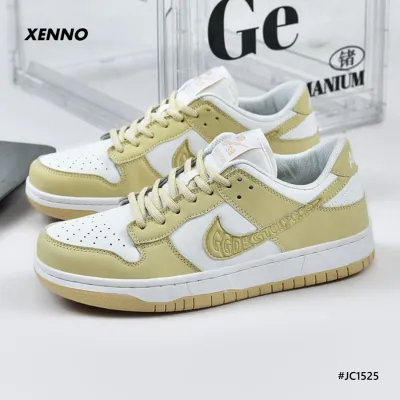 Men’s Leather Low-Top Casual Shoes – Breathable & Durable